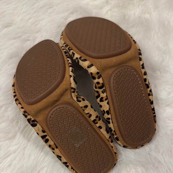 Yosi Samra Tan and Black Leopard Print Flats size 8 NWOT. - Picture 7 of 8